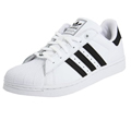 Boys White Sneakers by Adidas