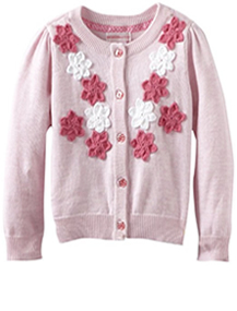 Girl's Pink Sweater Outfit by Design History