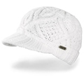 Girl's White Visor Beanie by Dakine