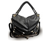 Women's Brian and Davis Black and Gold Handbag