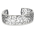 Womens Sterling Silver Cuff Bangles