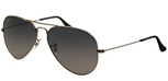 Gunmetal Gray Ray Ban Aviators RB3025