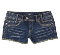 Womens Dark Blue Jean YMI Shorts