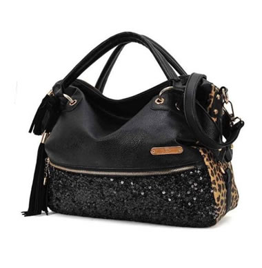 Womens Cheetah Handbag Tote