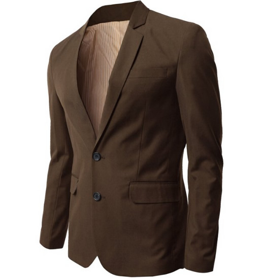 Pin My Style» Mens Fashion - Brown Blazer with Jeans Look